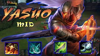 Yasuo Mid VS Katarina _ Lả lướt cùng Skin _ Cách chơi và lên đồ _ Liên Minh Huyền Thoại