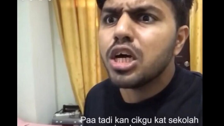 cikgu suruh jumpa babi?