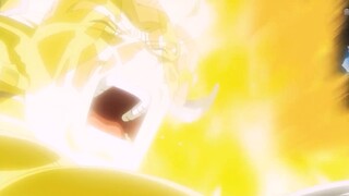 Super cool! Hertz caused a "comet to hit the earth" and Gogeta made him do this