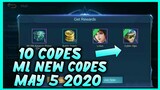ML New Codes/ML Redeemtion/May 5 2020