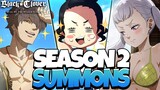 I WAS TOO GREEDY! INSANE SEASON 2 F2P SUMMONS FOR NOELLE, CHARMY & GAUCHE - Black Clover Mobile