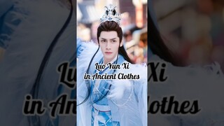 Luo Yun Xi in Ancient Clothes #cdrama #dramachina #chinesedrama #luoyunxi #tilltheendofthemoon