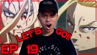 LET'S SCRAP BOY!! | Tokyo Revengers Episode 19 Reaction