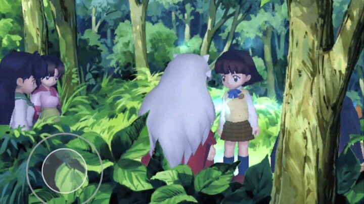 Inuyasha Secret of the Cursed Mask clip - Inuyasha's Ending (Girl Kururugi)