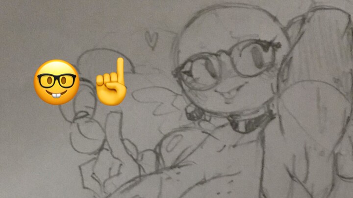 ผู้เขียนเริ่มเพี้ยนไปแล้ว (วาดด้วยมือ)