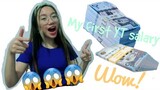 My first YouTube salary💰💵