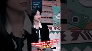 Denger Projek terbaru JKT 48Desta nawarin guru drum🤣🤣🤣🤣#tonightshow #nettv #tonightshownet #vincent