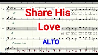 Share His Love | Alto