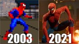 Evolution of Spider-Man in Mobile Games [2003-2021]