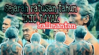 arti tato dayak iban|| KALIMANTAN😱