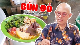 Color Man đi ăn BÚN ĐỎ nghe kể chuyện cây Mít sợ ma!!!