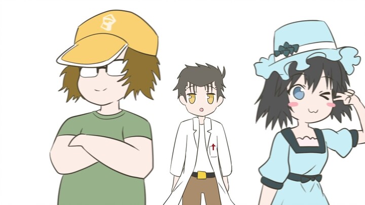 [Written by Steins;Gate] The assistant is just shaking "Coke"