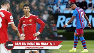 Bản tin Bóng Đá ngày 07/11 |MU thua bạc nhược ở derby Manchester;Barca bị cầm hòa dù dẫn trước 3 bàn