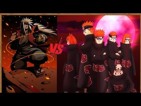 Jiraiya vs pain death match ||English subtitles (ppsspp)