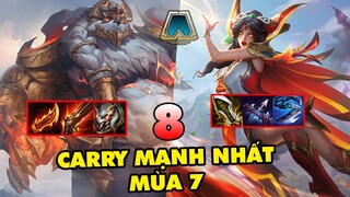 TOP 8 vị tướng carry MẠNH NHẤT trong Đấu Trường Chân Lý mùa 7: Thế Giới Rồng | ĐTCL mùa 7