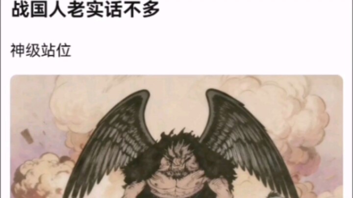 战国人老实话不多【海贼王!】