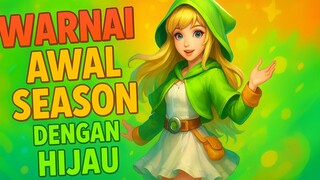 WARNAI AWAL SEASON DENGAN HIJAU