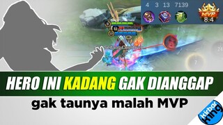 Pake Hero ini Kaya GAK ADA PENGARUHNYA Buat Tim. Gak tau nya Malah MVP