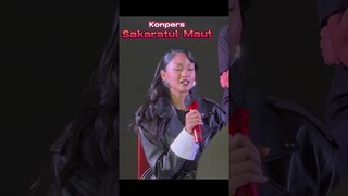 Claresta Taufan Syuting SAKARATUL MAUT Tanpa Persiapan