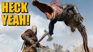 **FINALLY** - god of war Ragnarok Feels Like a gow Game!