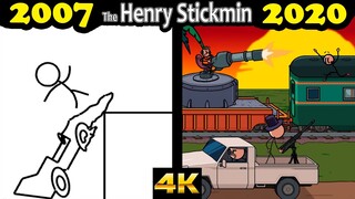 Evolution of Henry Stickmin Games (2007-2020)