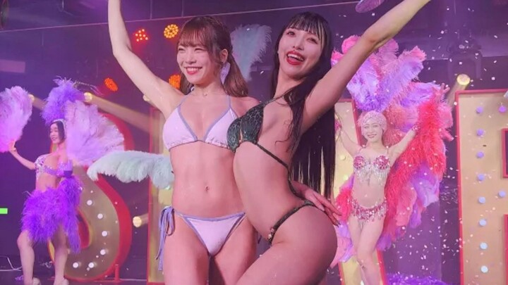 فرقة الرقص اليابانية "سوبر سبارك" تقدم عرضًا ساخنًا في طوكيو! ملكة آمو تكشف عن جاذبيتها الساحرة في ر