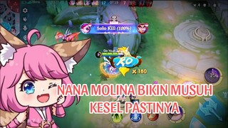 NANA MOLINA BIKIN MUSUH KESEL PASTINYA:)