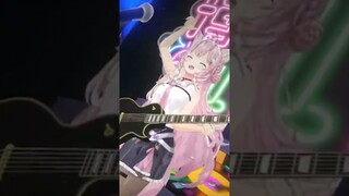 激似⁉「Lost my music/涼宮ハルヒ(平野綾)」歌って踊ってエアギターしてみた！ #shorts 【博衣こより/ホロライブ】