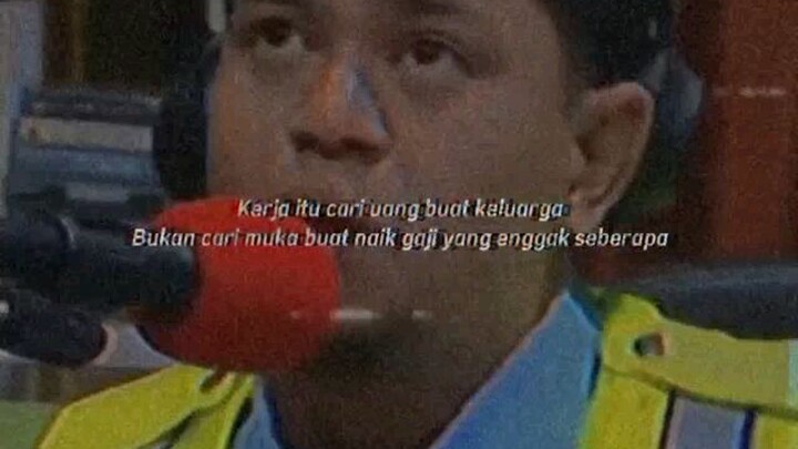 kerja itu nyari nafkah bukan nyari muka