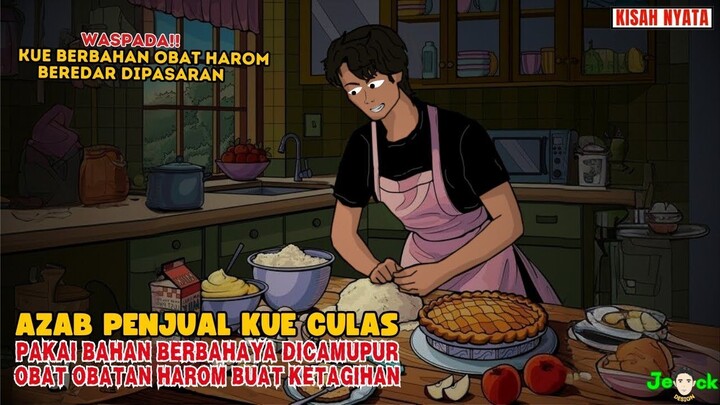 PENJUAL KUE CURANG PAKAI OBAT OBATAN HAROM BUAT PELANGGAN KETAGIHAN  SINETRO