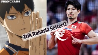 KODE/ISYARAT RAHASIA SANG SETTER DI PERTANDINGAN BOLA VOLI ✨