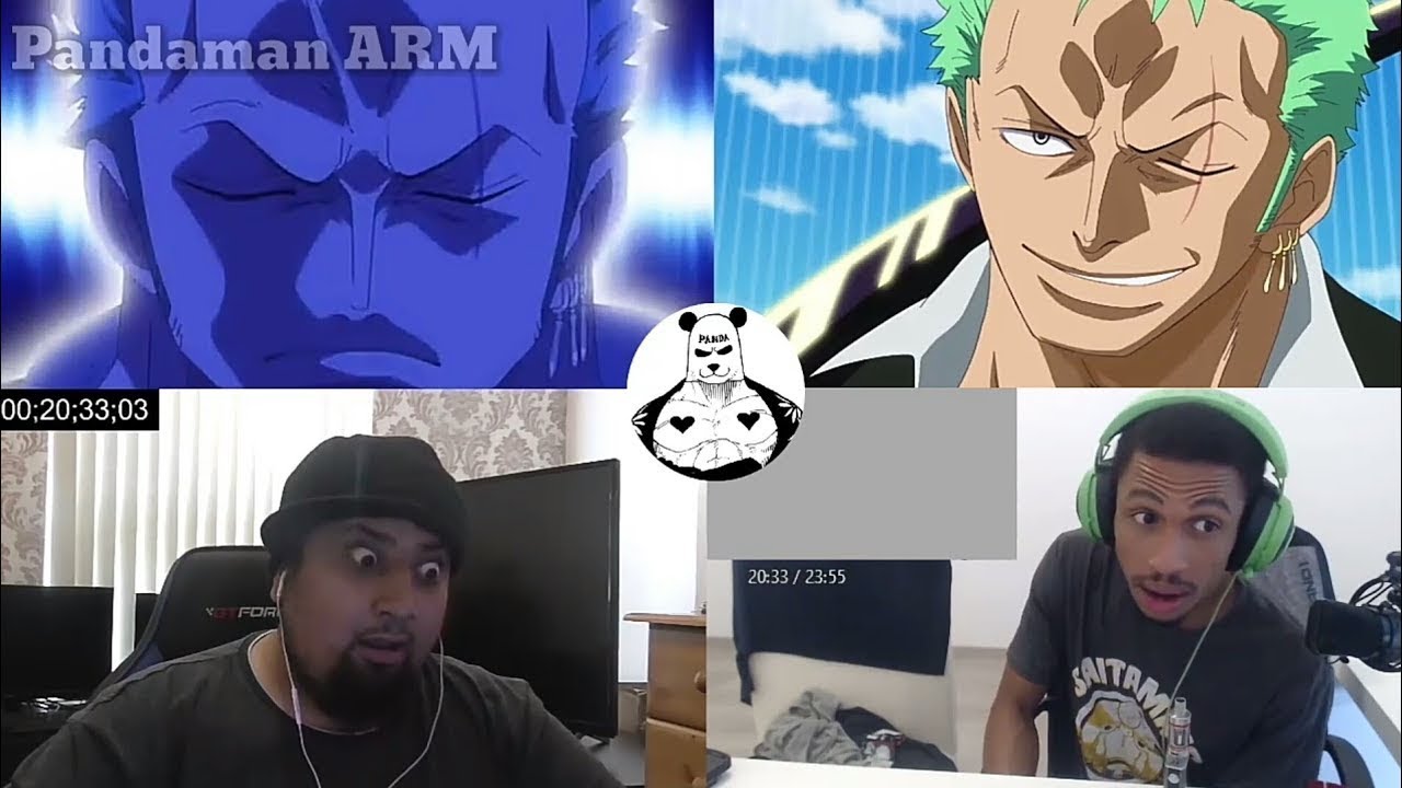 Fujitora vs Doflamingo vs Law reaction mashup 