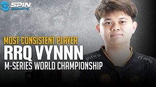 PERJUANGAN RRQ HOSHI VYNNN DI M-SERIES! PEMAIN PALING KONSISTEN! TANPA DRAMA, SELALU TAMPIL!