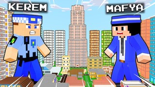 KEREM KOMİSER VS KÖTÜ MAFYA! 😱 - Minecraft