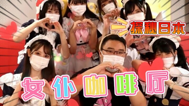 Uncovering the secrets of what can be done in the maid cafe in Akihabara, Japan, the fat guy can't h