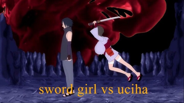 sword girl vs uciha