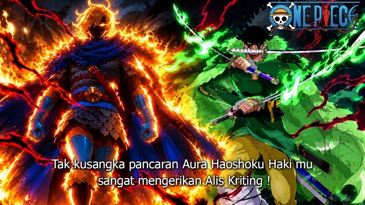 SPOILER ONE PIECE 1195 - LEDAKAN HAOSHOKU HAKI SANJI MENCAPAI LEVEL DEWA! ZORO KAGET MELIHAT ITU