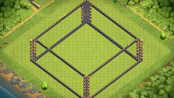 【Clash of Clans】คุณคิดยังไงกับฐานรูปนี้? ใช้ได้จริงไหม?