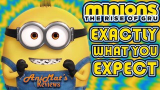 The Despicable Review of Minions: The Rise of Gru