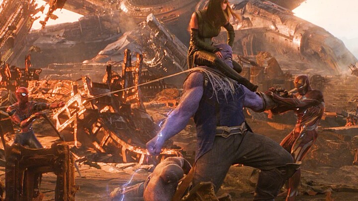 【4K 60fps】"Our will is no weaker than yours! After all, we're the Avengers!"