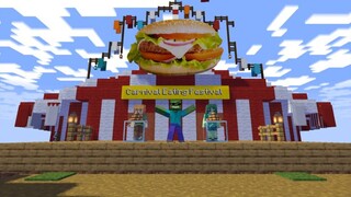 Carnival Eating Festival - minecraft animation