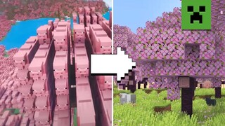 Minecraft 1.20: Sniffer Secrets & Cherry Groves