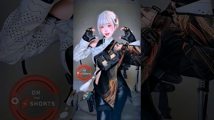 Hackclaw Mythic Skin Cute Dance Again  Delta Force Cosplay #shorts