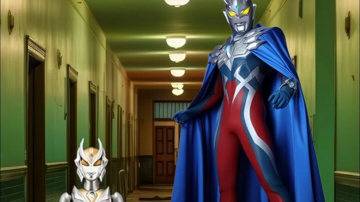 Camilla is about to disappear after losing her energy#Ultraman#Second Dimension#Student Party