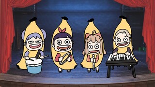 A-SOUL Banana Man การแสดงศิลปะ 555