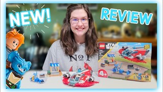 *NEW* Lego Star Wars: The Crimson Firehawk Review | 75384 | Young Jedi Adventures | LegoMaster738