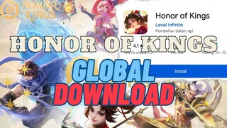 CARA DOWNLOAD HONOR OF KINGS GLOBAL LEWAT PLAYSTORE