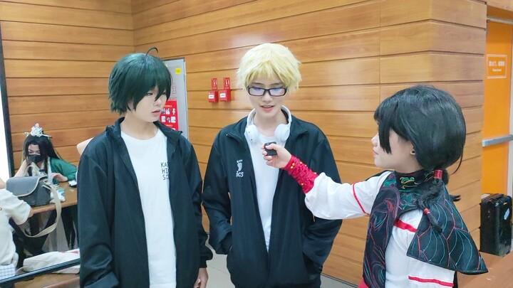 Comic show interviews