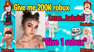 🥓 TEXT TO SPEECH 🥓 My Ex's New GF Pretends To Be A Poor Bacon To Take My Robux 🥓 Roblox Story 554