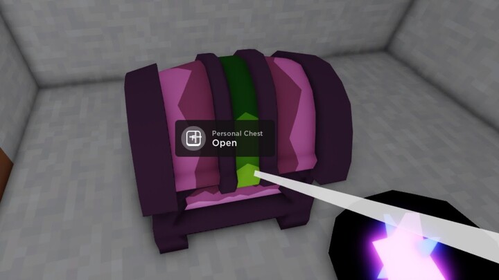 what's inside the personal chest in roblox bedwars